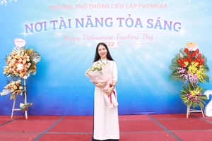 Cô Đặng Thị Phượng – giáo viên môn Tiếng Anh – Trường Phổ thông liên cấp Phenikaa (TP. Hà Nội).