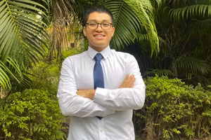 Trần Bá Dương, thủ khoa đầu ra ngành Vật lý, Trường ĐH Khoa học Tự nhiên. Ảnh NVCC.