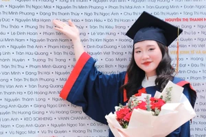 Đặng Thị Thanh Thuỷ, cựu sinh viên ngành Công nghệ sản phẩm may, Trường Vật liệu, Đại học Bách khoa Hà Nội. Ảnh NVCC.