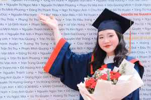 Đặng Thị Thanh Thuỷ, cựu sinh viên ngành Công nghệ sản phẩm may, Trường Vật liệu, Đại học Bách khoa Hà Nội. Ảnh NVCC.