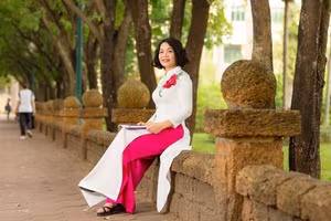 Cô Hoàng Thị Khánh Xuân - giáo viên môn Ngữ văn, Trường THPT Chuyên Chu Văn An (tỉnh Lạng Sơn). Ảnh NVCC.