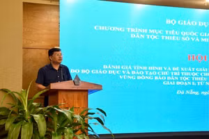 Ông Lê Như Xuyên - Phó Vụ trưởng Vụ Giáo dục Dân tộc, Bộ GD&ĐT.