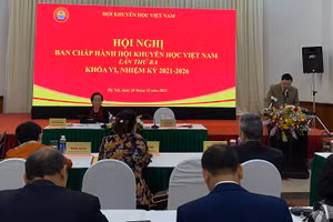 Quang cảnh hội nghị.