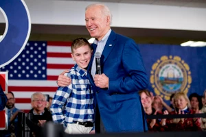 Tổng thống Joe Biden và Harrington.