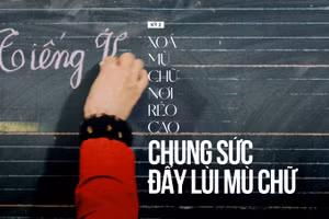 Xoá mù chữ nơi rẻo cao (kỳ 2): Chung sức đẩy lùi mù chữ