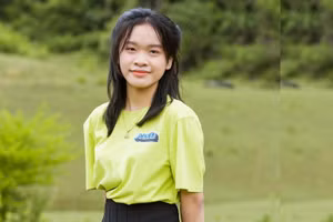 Nguyễn Hoàng Anh cựu học sinh Trường THPT Hữu Lũng (huyện Hữu Lũng, tỉnh Lạng Sơn). Ảnh NVCC.