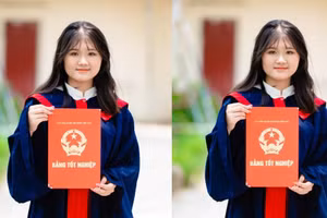 Nông Thị Huyền Như thí sinh đạt 10 điểm môn Địa lí. Ảnh NVCC.