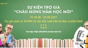 Nhiều mức trợ giá sách hấp dẫn giai đoạn dịch Covid-19