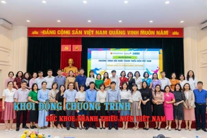 Khởi động chương trình sức khoẻ thanh thiếu niên Việt Nam