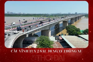 Video: Cầu Vĩnh Tuy 2 sau 10 ngày thông xe