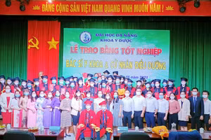 Lễ trao bằng tốt nghiệp.