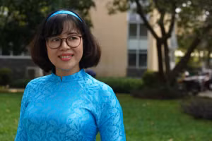 Giảng viên Nguyễn Lê An Phương (Trường ĐH Ngoại ngữ, ĐH Đà Nẵng). 