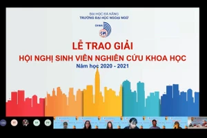 Trường ĐH Ngoại ngữ, ĐH Đà Nẵng tổ chức Hội nghị SV NCKH bằng hình thức trực tuyến