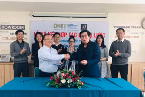 Lễ ký kết MOU giữa Viện Công nghệ DNIIT và Công ty Cổ phần kỹ thuật số DIGITECH