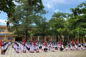 HS Trường THPT số 2 Đức Phổ.