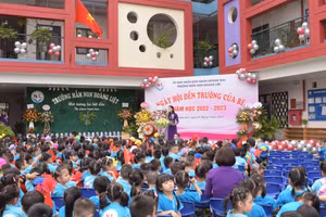 Trường mầm non Hoàng Liệt khai giảng năm học 2022-2023