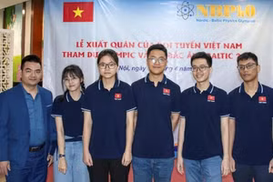Đội tuyển Việt Nam tham dự Olympic Vật lý Châu Âu- Baltic năm 2022