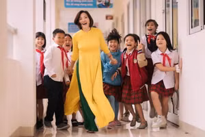 Học sinh cảm nhận được hạnh phúc trong mỗi buổi đến trường