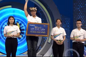 Nguyễn Minh Phú thắng tuyệt đối trong trận mở màn Olympia năm 2022.