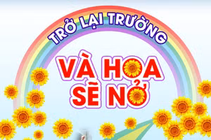 Chương trình “Trở lại trường và Hoa sẽ nở”