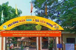 Trường mầm non A xã Liên Ninh (huyện Thanh Trì) được công nhận đạt chuẩn quốc gia mức độ 2