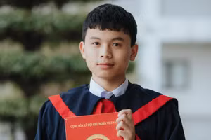 Nguyễn Ngọc Lễ là người thí sinh duy nhất đạt 3 điểm 10 tại kỳ thi tốt nghiệp THPT 2022