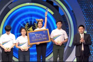 Nguyễn Ngọc Linh giành vòng nguyệt quế cuộc thi tuần Olympia