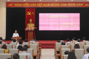 Quang cảnh hội nghị.