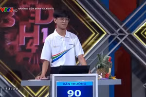 Văn Trường thi đấu xuất sắc trong phần thi Tăng tốc