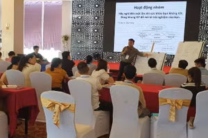 Một tiết học lý thuyết trong khóa học