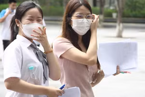 Thí sinh tham dự Kỳ thi tốt nghiệp THPT 2022.