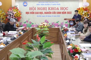 Toàn cảnh hội nghị.