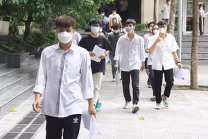 Thí sinh tham dự Kỳ thi tốt nghiệp THPT 2022.