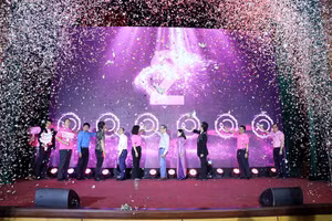 Phát động chiến dịch truyền thông và khám sàng lọc ung thư vú năm 2022. (Ảnh: Trần Minh)