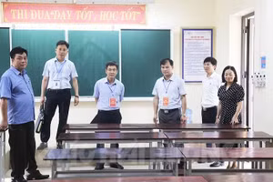 Sở GD&ĐT Hải Dương kiểm tra công tác chuẩn bị thi tốt nghiệp THPT năm 2022 tại Trường THPT Gia Lộc
