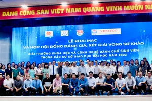 Giải thưởng Khoa học Công nghệ cho sinh viên năm 2022 được khai mạc ngày 10/9