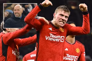 HLV Man Utd ‘nổ tưng bừng’ sau trận ngược dòng khó tin trước Aston Villa