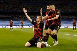 Man City và Real Madrid bất phân thắng bại