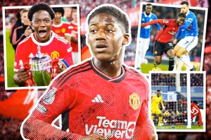 Màn trình diễn đáng kinh ngạc của thần đồng Man Utd tại Ngoại hạng Anh