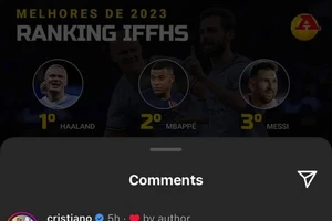 Ronaldo hành động lạ khi trượt top 10 Cầu thủ hay nhất năm 2023