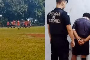 Sốc: Trọng tài đâm cầu thủ thủng phổi ngay trên sân bóng