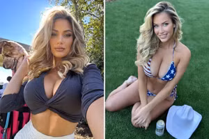 Loạt ảnh táo bạo của mỹ nhân làng golf khiến người hâm mộ 'tan chảy' 