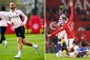 Christian Eriksen sẵn sàng cùng Man Utd đấu Everton