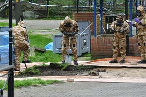 Khu vực hai cha con ông Skripal bị hạ độc ở Anh