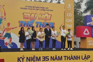 Đại hội thể thao kỷ niệm 35 năm thành lập Trường THCS - THPT Lương Thế Vinh