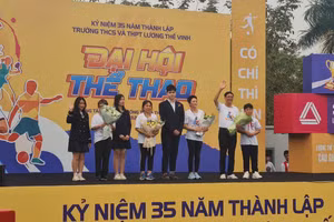 Đại hội thể thao kỷ niệm 35 năm thành lập Trường THCS - THPT Lương Thế Vinh