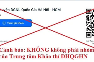 Cảnh báo kẻ xấu lợi dụng kỳ thi Đánh giá năng lực để lừa tiền thí sinh