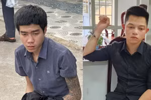 2 tên cướp bị bắt.