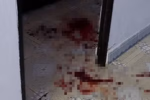 Hiện trường vụ việc.