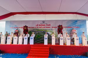 Lễ động thổ dự án đường vành đai 3, đoạn đi qua tỉnh Bình Dương.